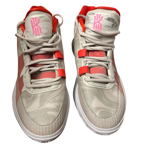 NEW Nike Kyrie 8 "Light Bone Picante Red" basketball shoe 9M - Picture 2 of 12